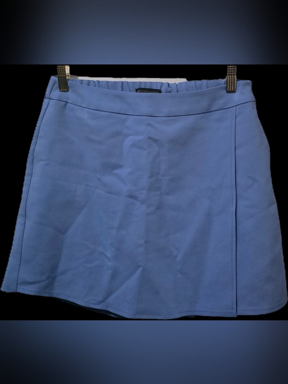 Saks Fifth Avenue Blue Mini Skort